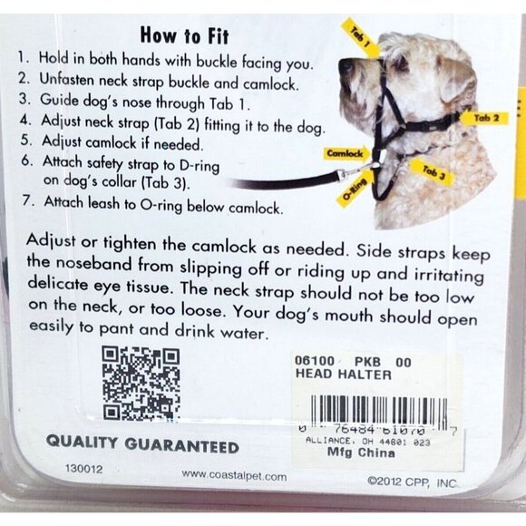 Walk' N Train Extra Small Pink Dog Head Halter 2012 | Gentle Leader Headcollar - Picture 9 of 15